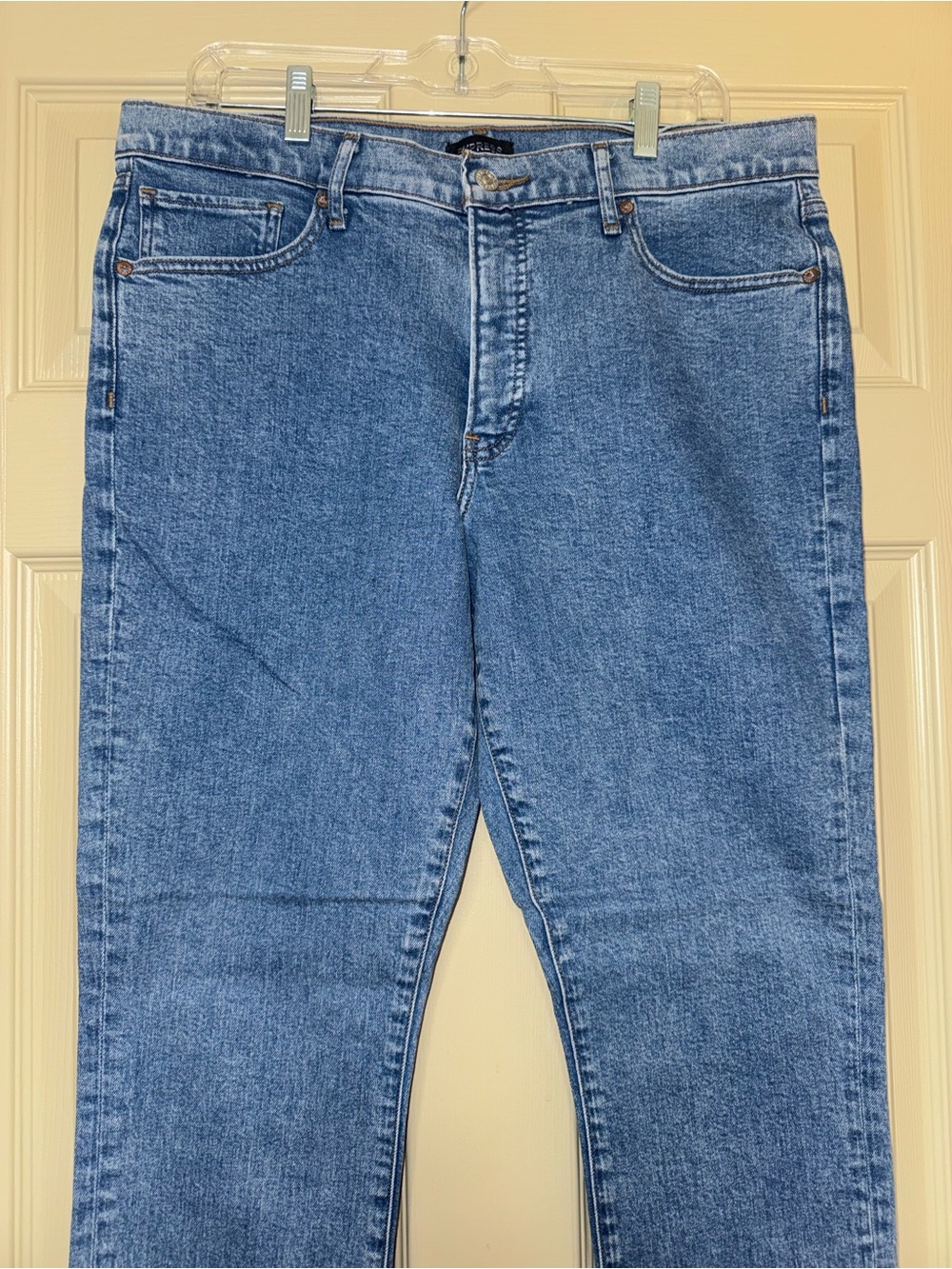 Express Women’s Skinny Jeans in Light Blue Wash